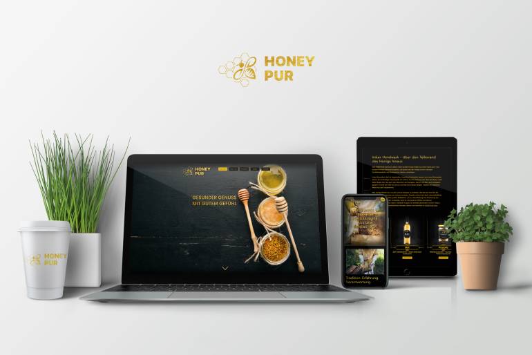 Internetseite HoneyPur